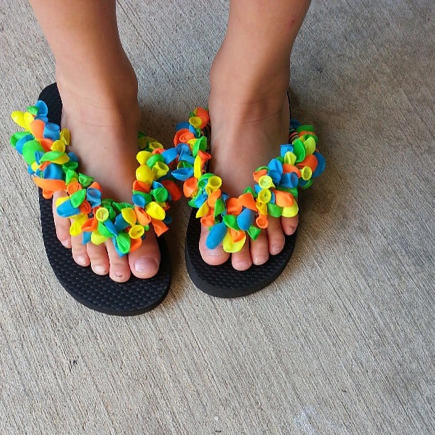 Balloon Flip-Flops | Uses For Balloons | POPSUGAR Smart Living Photo 6