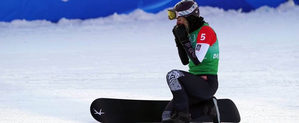 Snowboarder Lindsey Jacobellis Wins First US Gold Medal at the Beijing Olympics