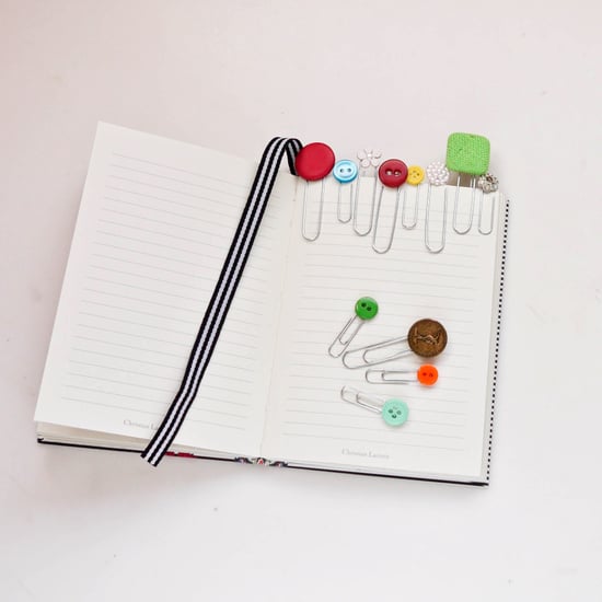 DIY Button Paper Clips