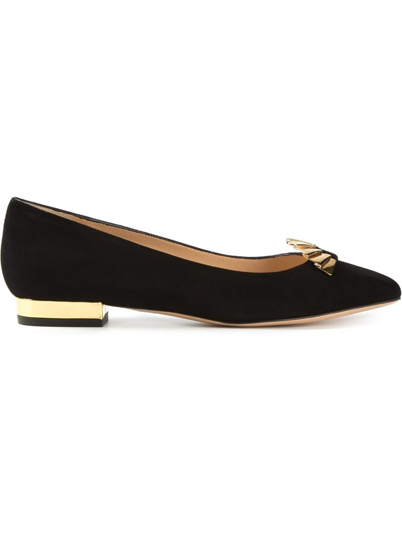 Charlotte Olympia Embellished Ballet Flat