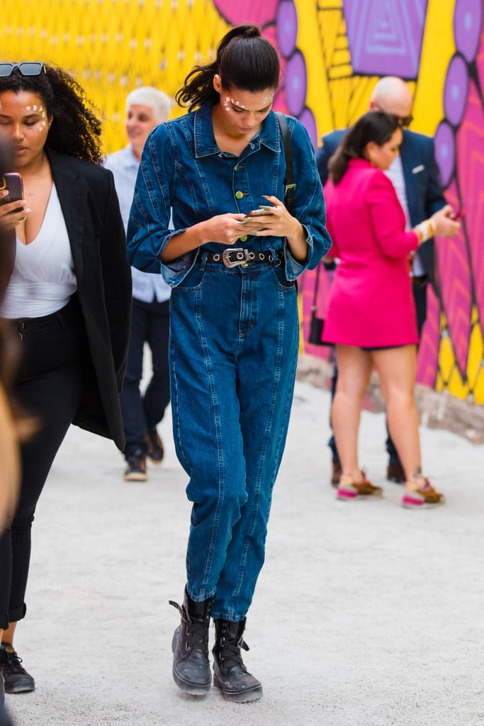 Denim Trend 2025: Tapered-Leg Jeans