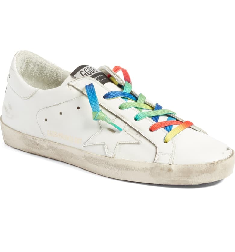 Golden Goose Superstar Rainbow Low-Top Sneaker