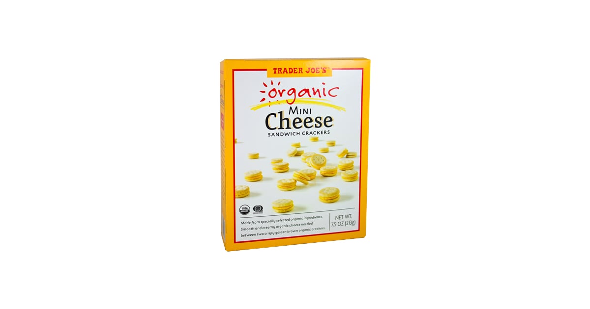 Mini Cheese Sandwich Crackers NutFree Trader Joe's Snacks POPSUGAR