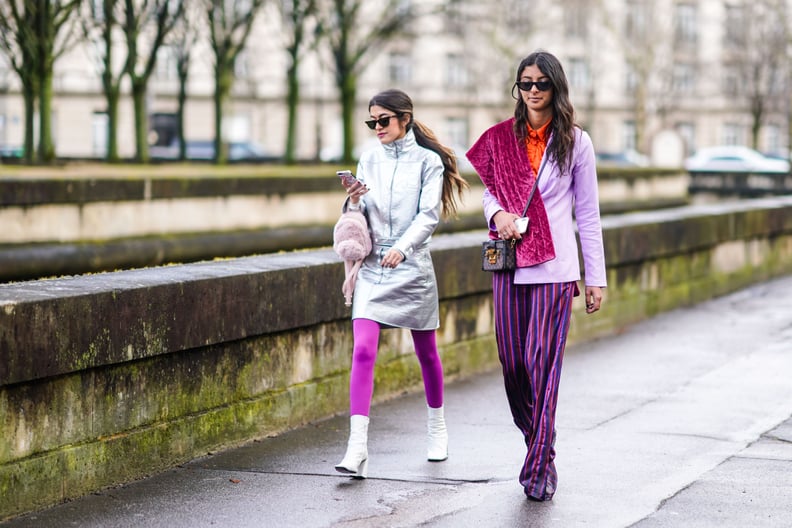 A Pop of Fuchsia Against Silver and White