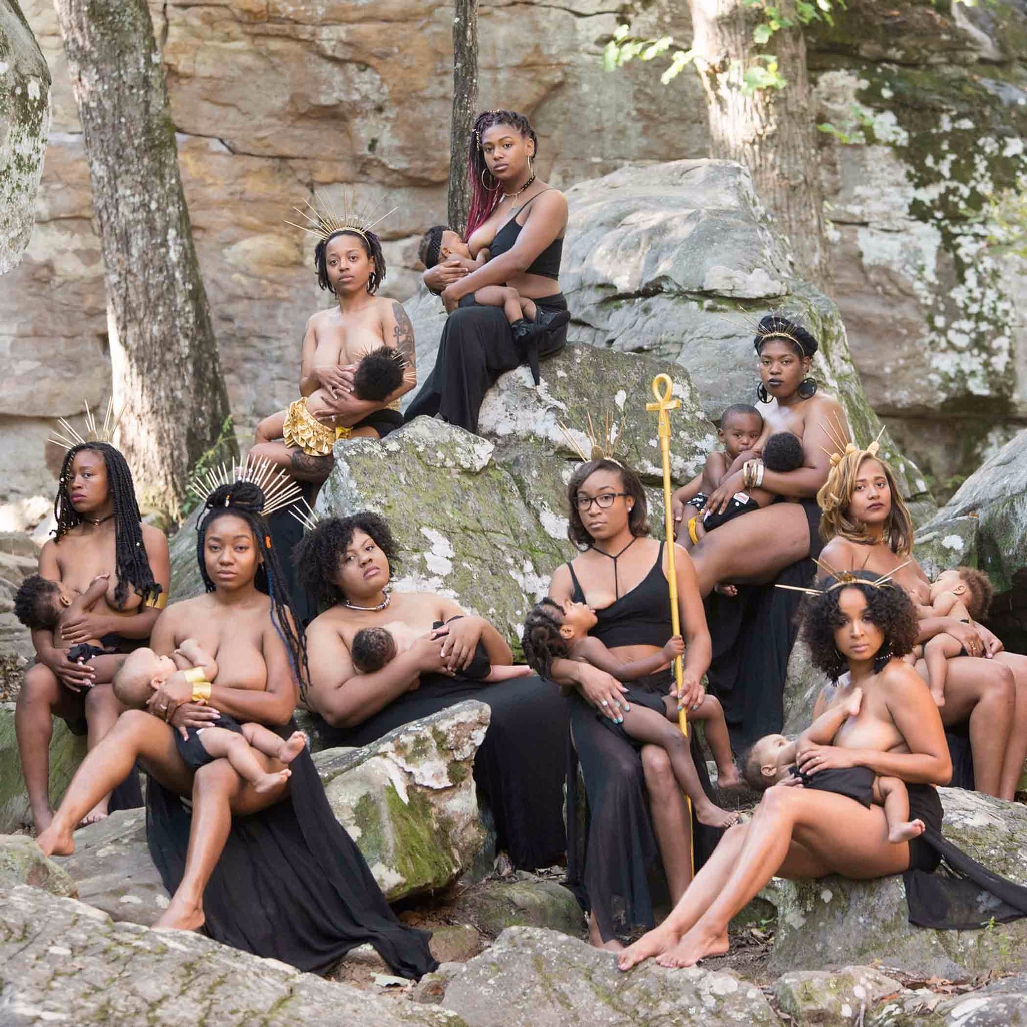 Women of Color Breastfeeding Photo Shoot | POPSUGAR Family Women of Color Breastfeeding Photo Shoot | POPSUGAR Family