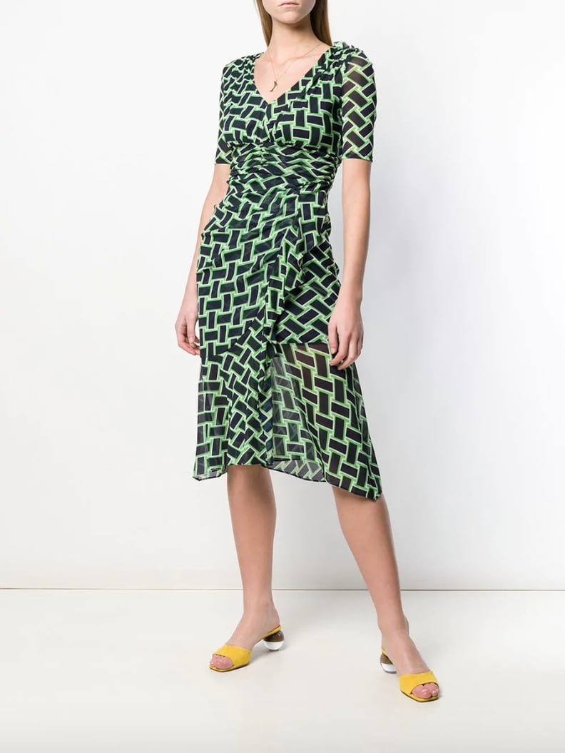 Diane von Furstenberg Farrell Printed Dress