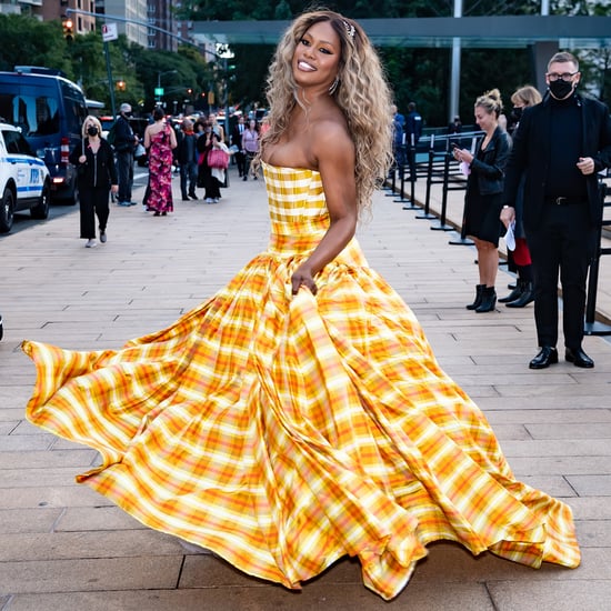 Laverne Cox Wore a Plaid Gown to New York City Ballet Gala