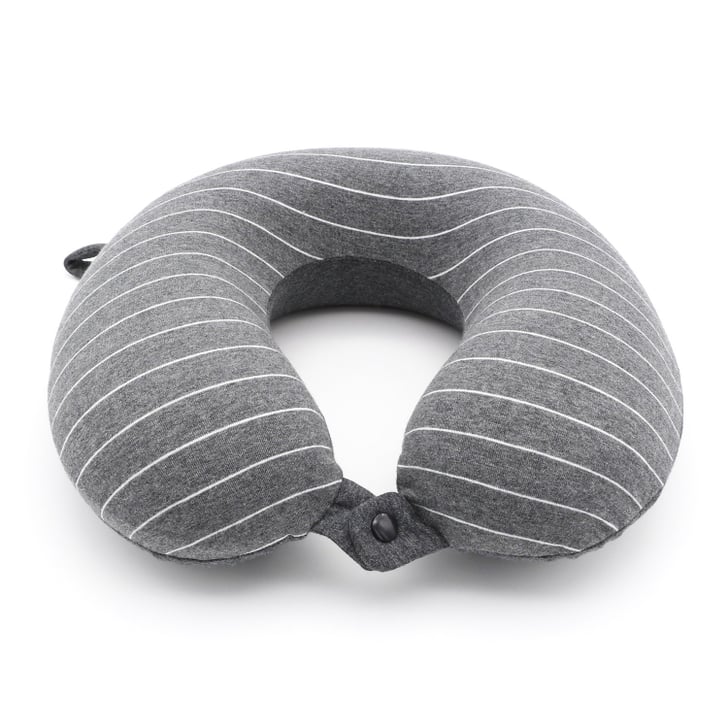 Flying Bear Travel Pillow Memory Foam Stripe Neck Pillow