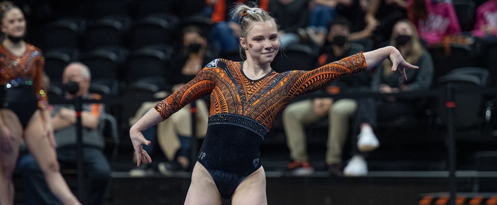 Jade Carey Soars With a Perfect-10 College Floor Routine