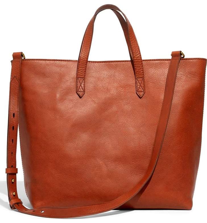 Madewell Zip Top Transport Leather Carryall | Best Foldable Travel Bags ...