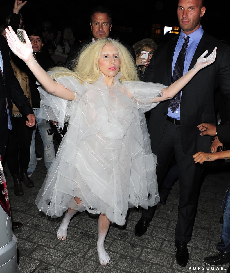 Lady Gaga as a Ghost