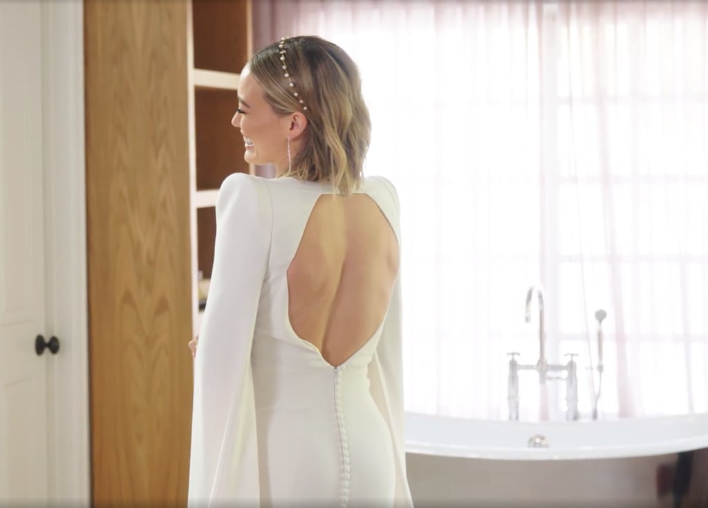 Hilary Duff's Jenny Packham Wedding Dress Video