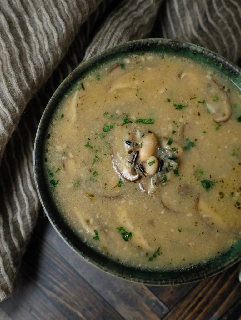 Mushroom and Wild Rice Soup