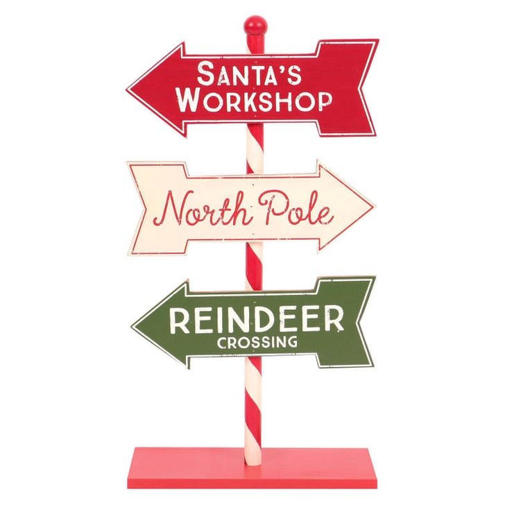North Pole Sign | Cheap Christmas Products at Target | POPSUGAR Smart ...