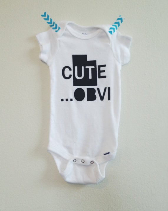 Utah onesie