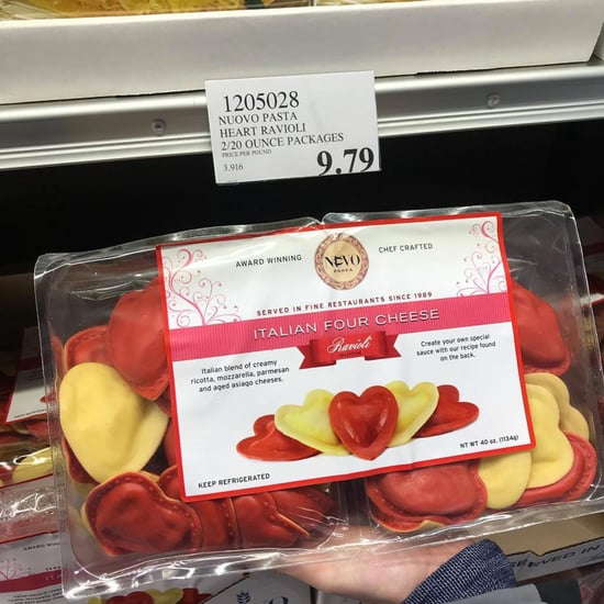 Heart-Shaped Ravioli at Costco