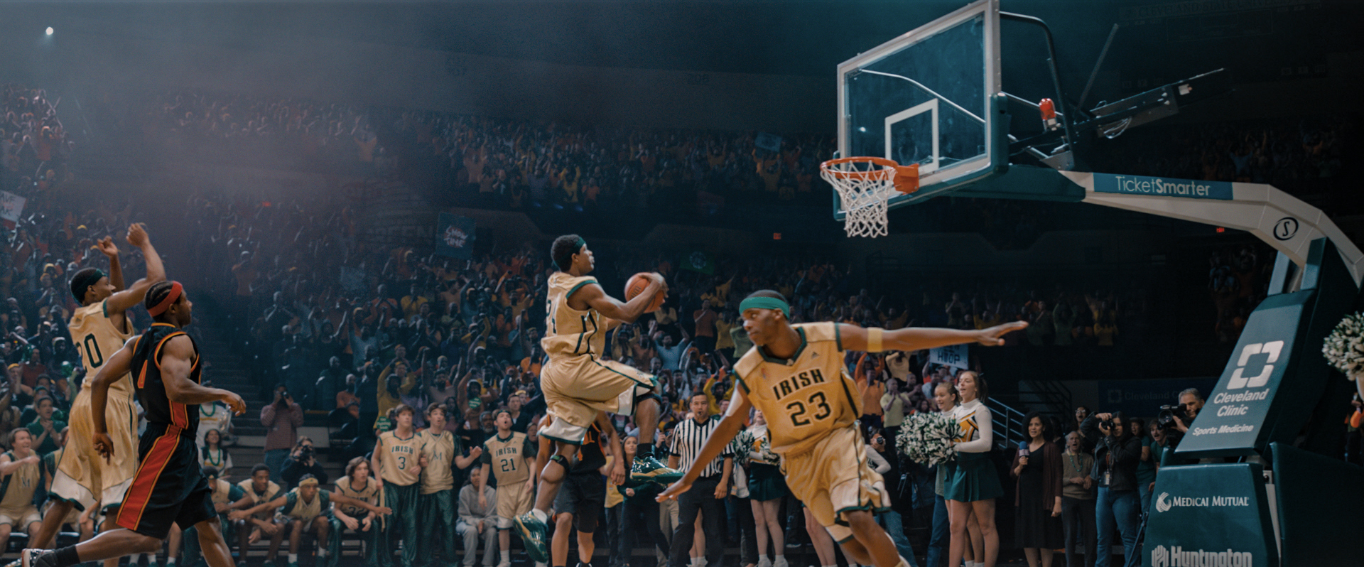 Who's starring in 'Shooting Stars' movie about LeBron James on Peacock