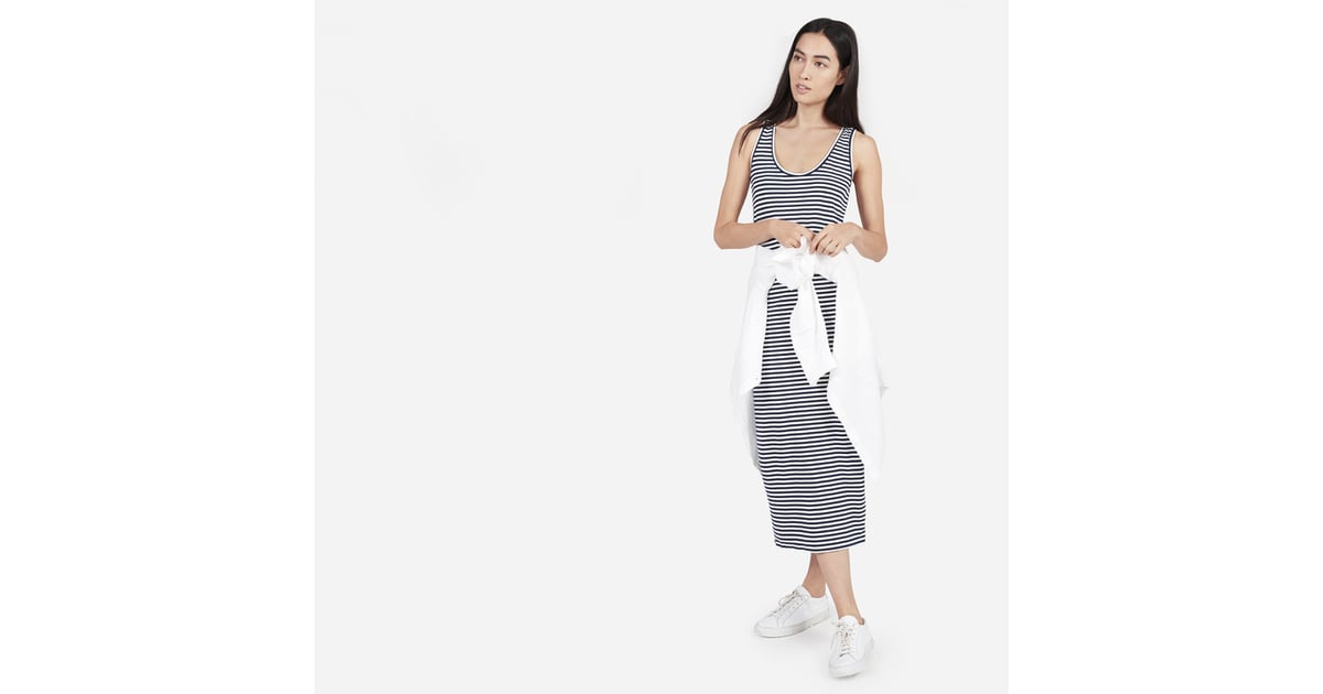 everlane cotton tank dress