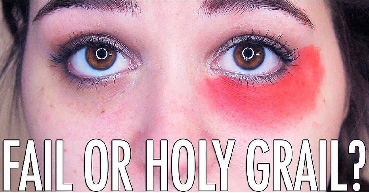 Red Lipstick as Concealer POPSUGAR Beauty