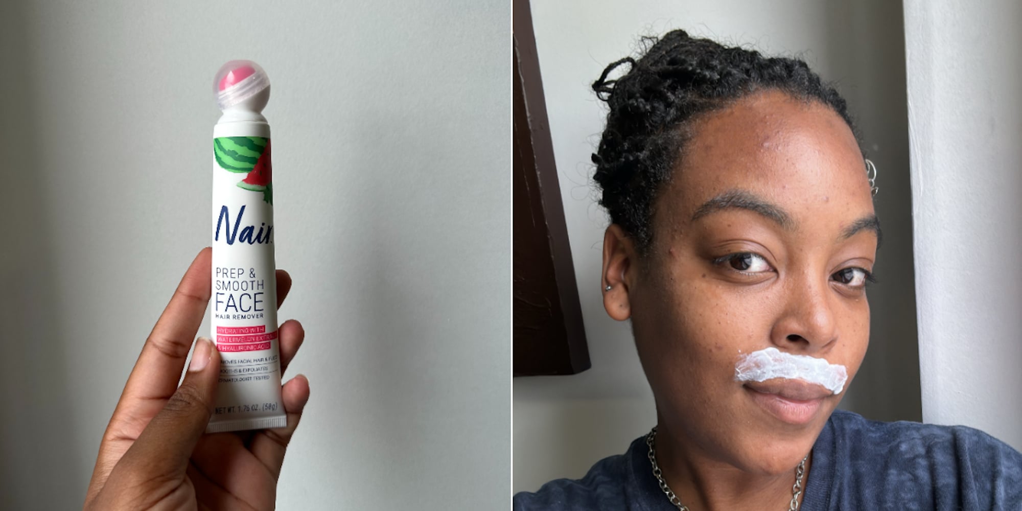 Nair Prep and Smooth Face Hair Remover Review With Photos