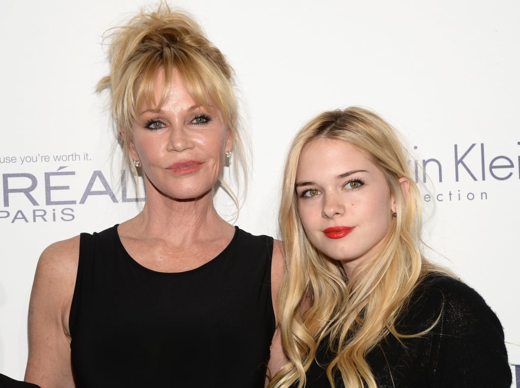 Dakota Johnson and Melanie Griffith Elle Women in Hollywood