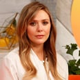 Elizabeth Olsen Looks Like a Brand-New Person With Her Dark Hair and Curtain Bangs