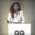 Zendaya Delivers Powerful Acceptance Speech as GQ's Woman of the Year: "Take In the Moment"