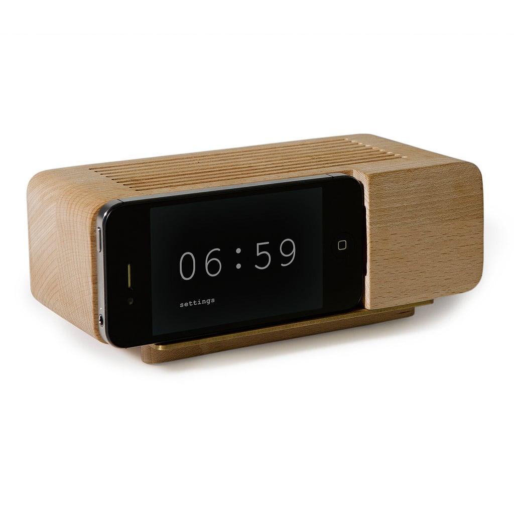 Out with the old, in with the new. We bet she'll get a kick of out this iPhone alarm dock ($40) that's actually really useful.