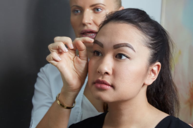 Stenciled Brows