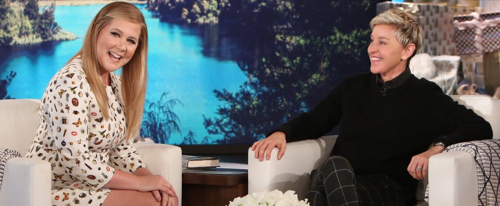 Amy Schumer on The Ellen DeGeneres Show December 2016
