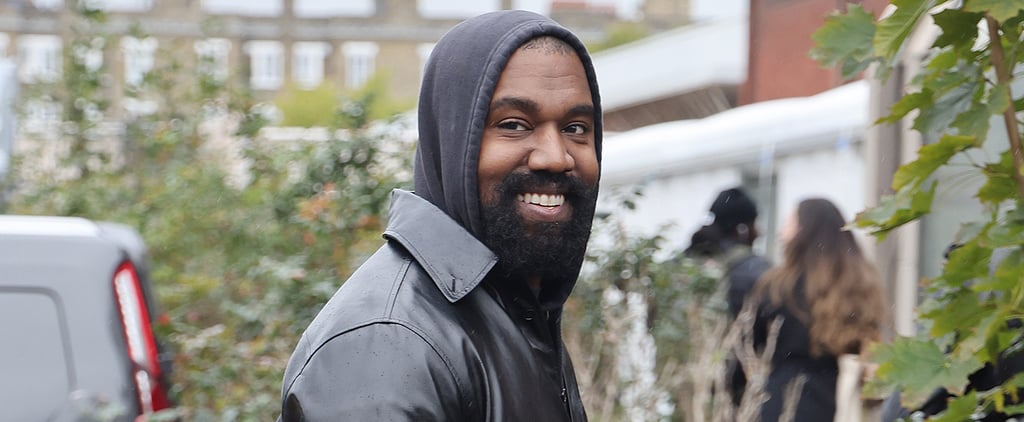 Kanye West's Socks and Bedazzled Flip-Flops Are Causing a Stir at London Fashion Week
