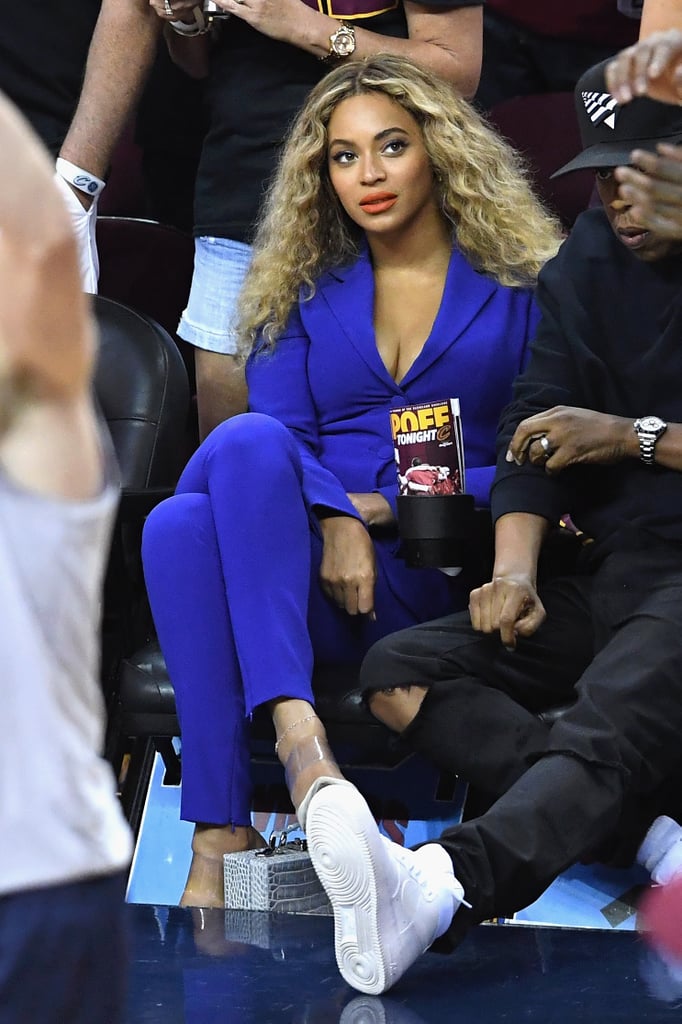 Beyonce and Jay Z at NBA Finals Game June 2016