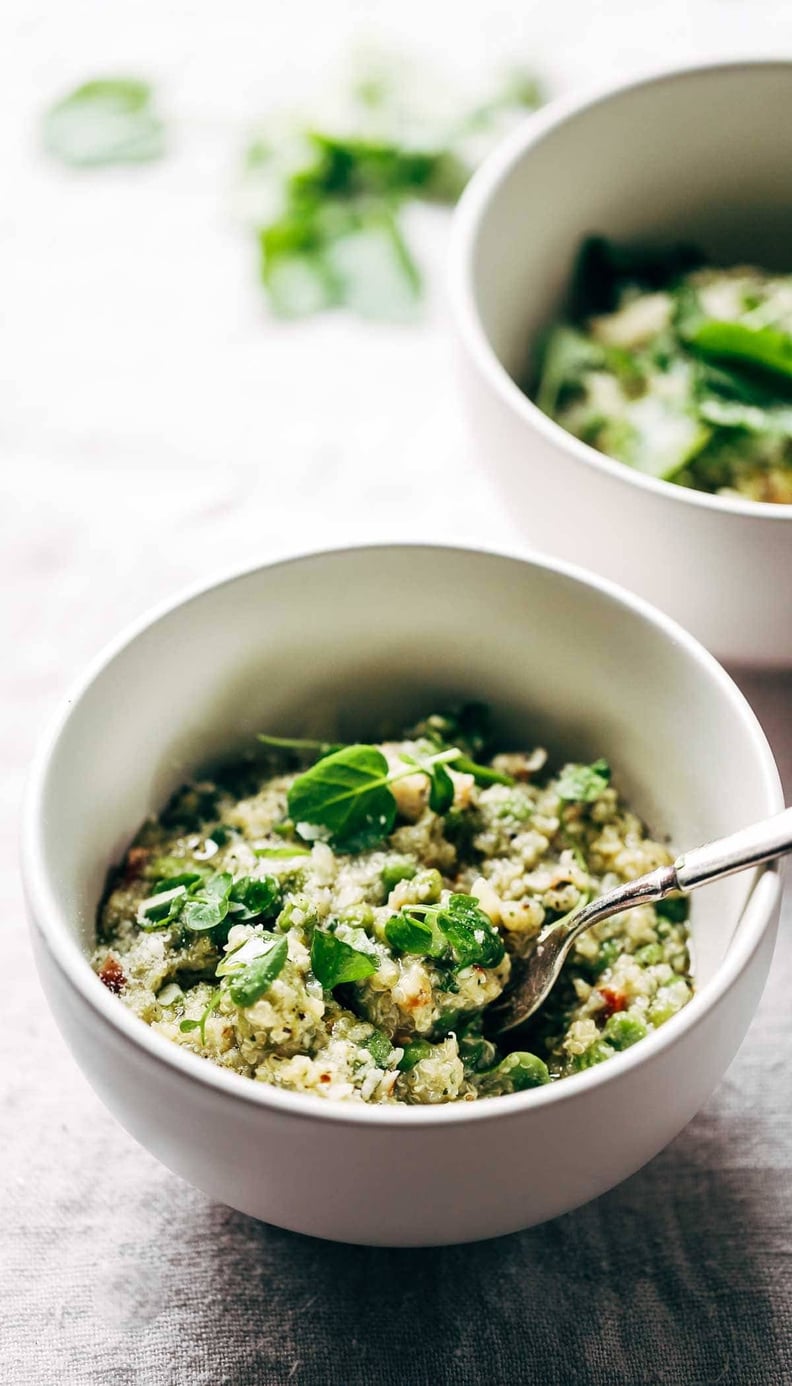 Crockpot Quinoa Chicken Primavera