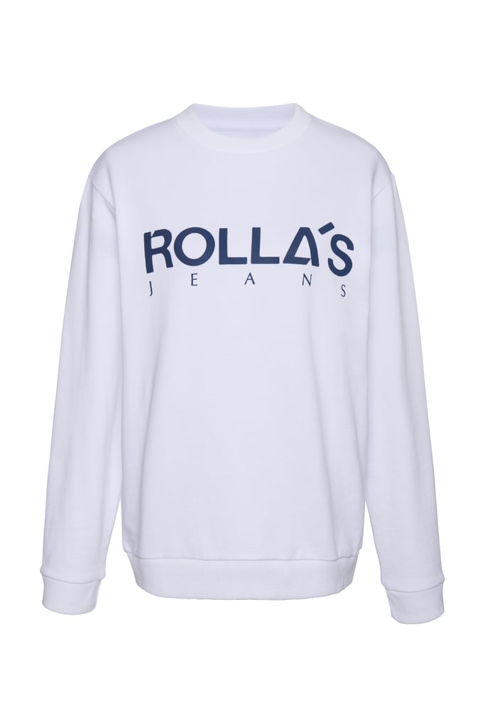 Rolla's x Sofia Richie Vintage Logo Sweater in Vintage White