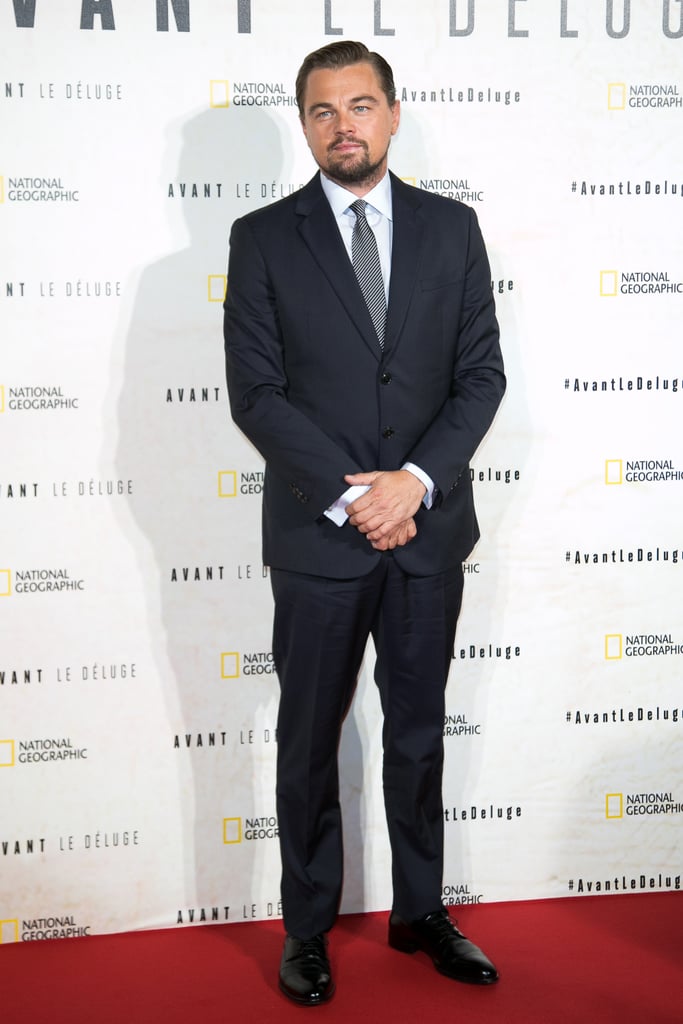 Leonardo DiCaprio at Before the Flood Premiere in Paris 2016