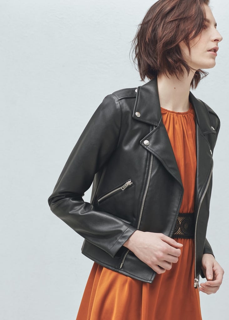 Zipped Biker Jacket