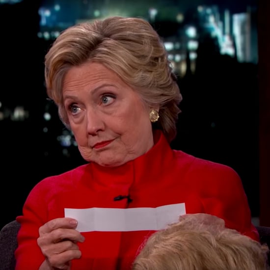 Hillary Clinton Reads Donald Trump Quotes on Jimmy Kimmel