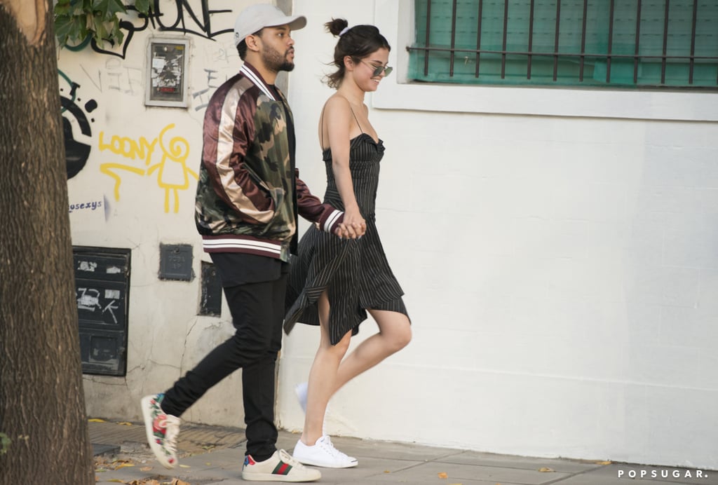 Selena Gomez and The Weeknd in Argentina March 2017