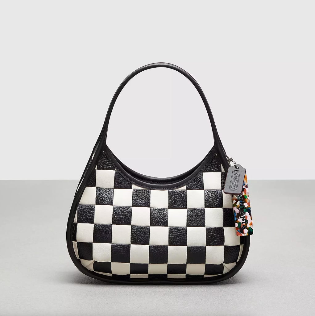 Ergo Bag In Checkerboard Patchwork Upcrafted Leather