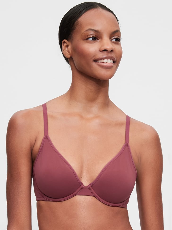 Gap Bare Natural DoubleKnit Plunge Bra Best Bras from Gap POPSUGAR