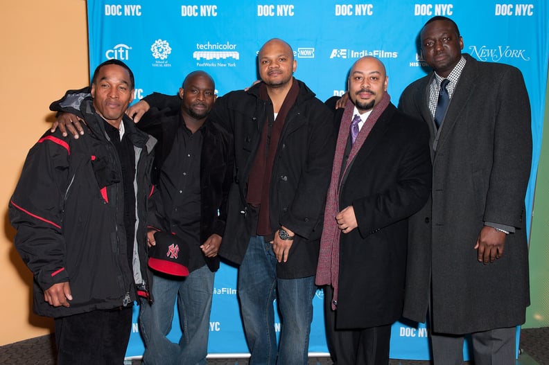 NEW YORK, NY - NOVEMBER 15:  (L-R) Korey Wise, Antron McCray, Kevin Richardson, Raymond Santana, and Yusef Salaam attend the 2012 NYC Doc Festival Closing Night Screening Of 