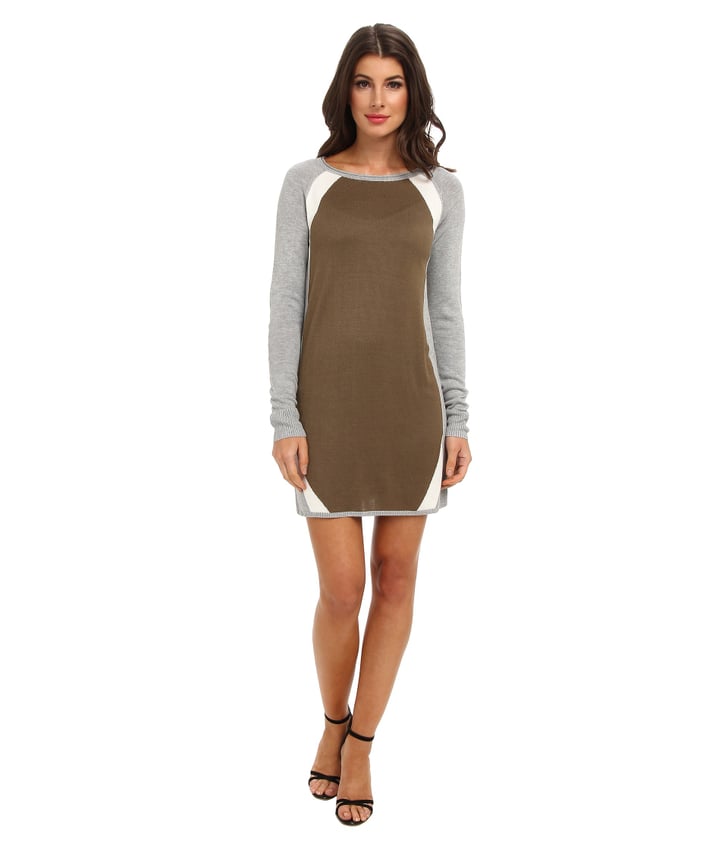 The Colorblock Sweater Dress Sweater Dresses For Fall POPSUGAR