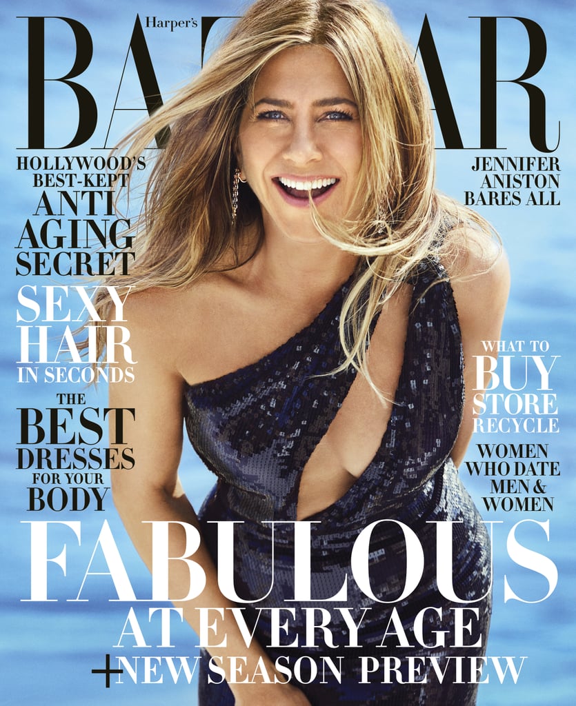 Jennifer Aniston on the Cover of Harper's Bazaar's June/July 2019 Issue