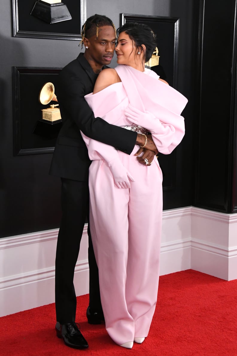 Kylie Jenner and Travis Scott at the Grammys