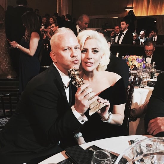 American Horror Story Cast Instagrams at Golden Globes 2016
