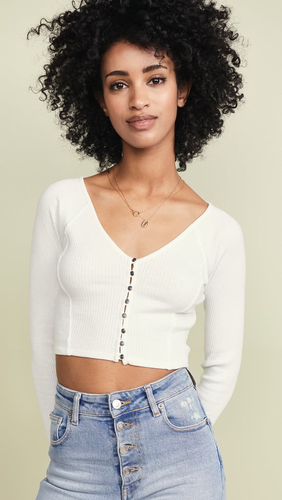 Free People August Long Sleeve Tee