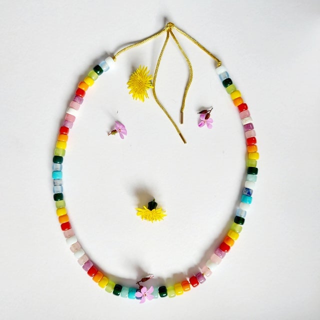 Maison Archives Semi Precious Stone Necklace