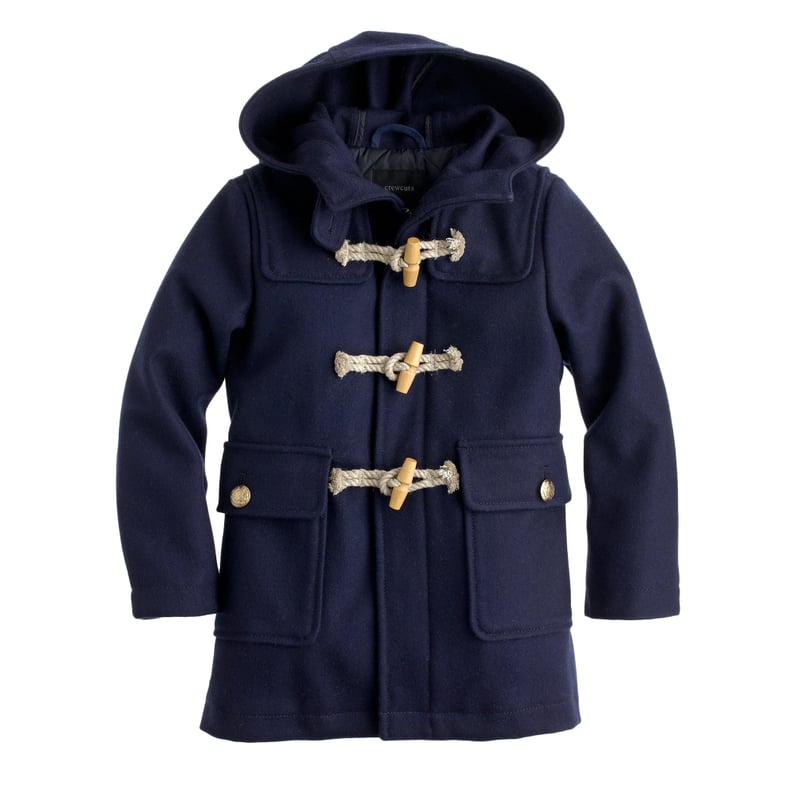 J.Crew Wool Melton Toggle Coat With Thinsulate