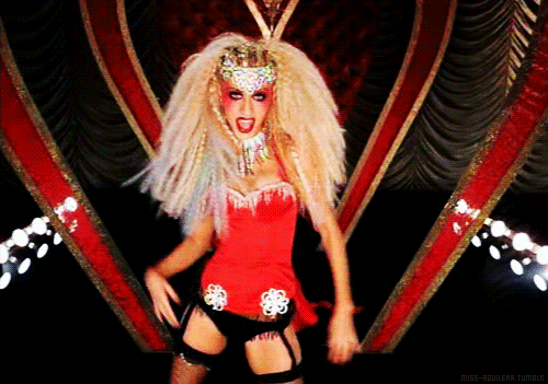 Sexy Christina Aguilera Music Video GIFs