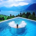 This Heated Rooftop Pool in Switzerland Is Everything We Could Ever Dream Of
